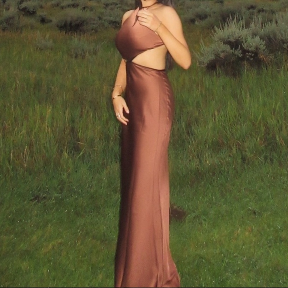 Edem backless maxi dress